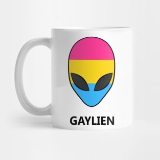 Gaylien Pansexuality LGBT Pride Alien Mug